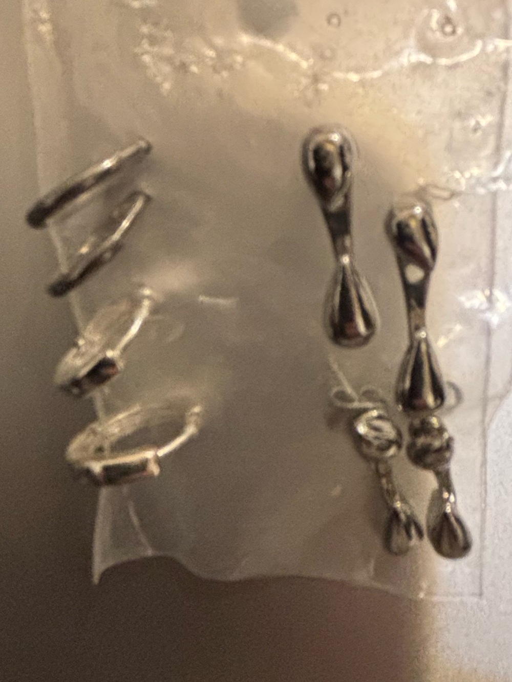 Silver Multi-Style Earring Set - Fashion Accessories